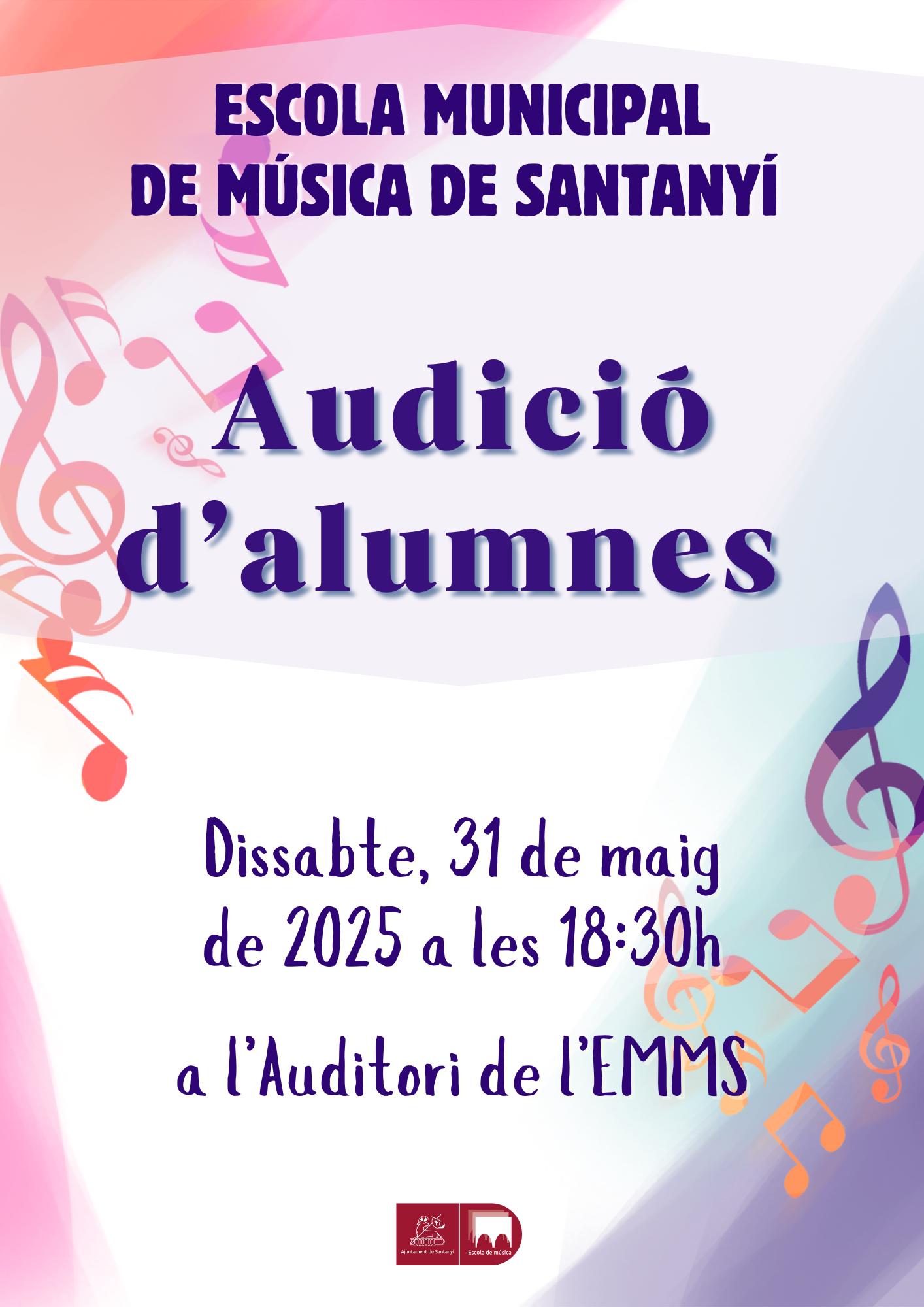 31 Audició alumnes 31 Audició alumnes
