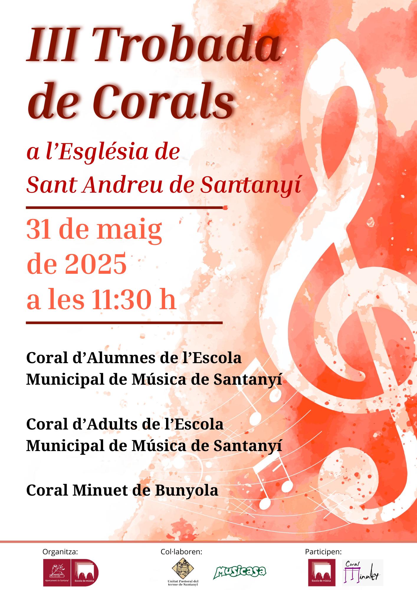 31 Trobada de corals Cartells 31 Trobada de corals Cartells