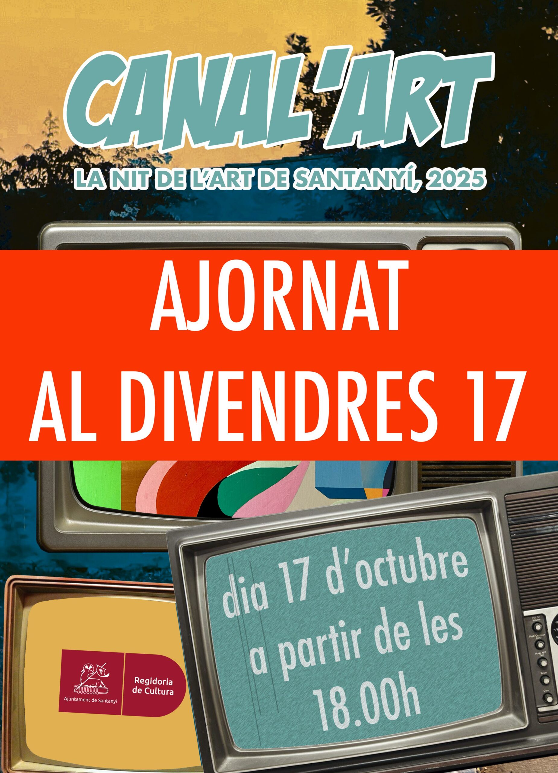 CARTELL AJORNAT CANAL'ART 2025