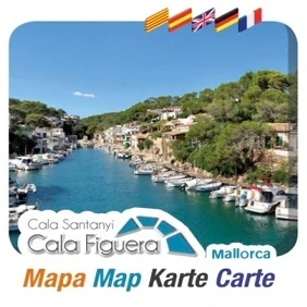 Mapa de Cala Figuera y Cala Santanyí