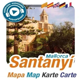 Plano de Santanyí con audioguía
