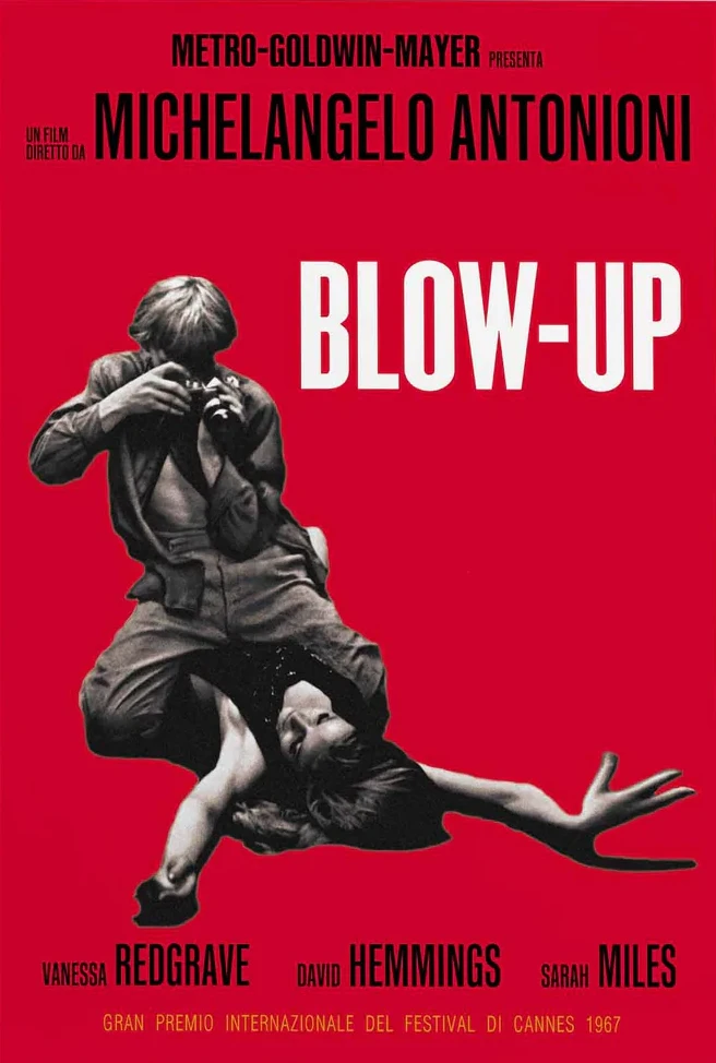 BlaiVe: Blow Up de Michelangelo Antonioni, Miércoles 5 de agosto a las 21:30 h En la Casa Blai Bonet. Centro de Poesía