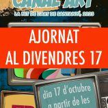 CARTELL AJORNAT CANAL'ART 2025